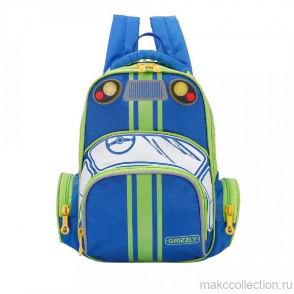 RS-992-1 рюкзак детский (/1 синий - салатовый)