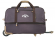 Дорожная сумка на колесах TsV 445.20 коричневый цвет