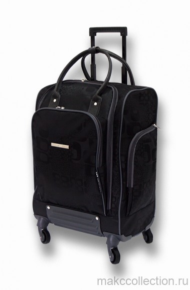 Дорожная сумка на колесах TsV 502.24 черный цвет