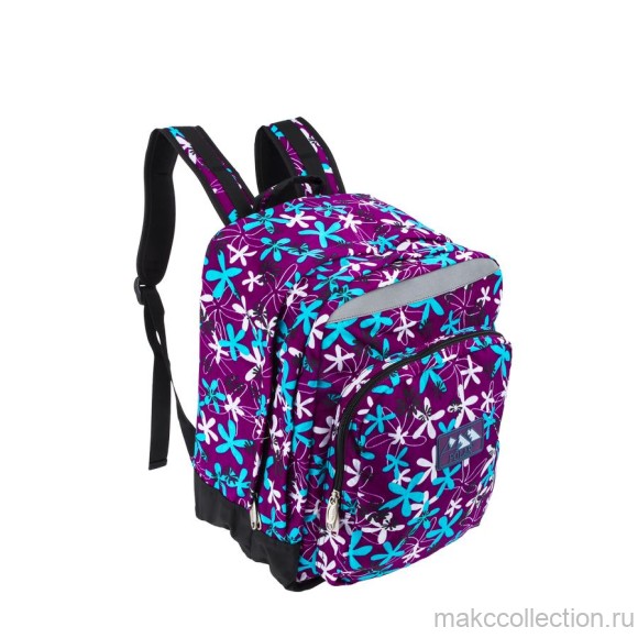 П3821-12 фиолетовый рюкзак Школа+ноутбук 4-11 классы (Фиолетовый)