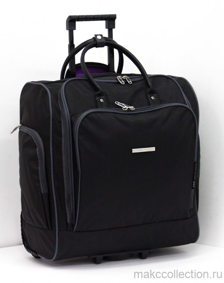 Дорожная сумка на колесах TsV 503 черный цвет
