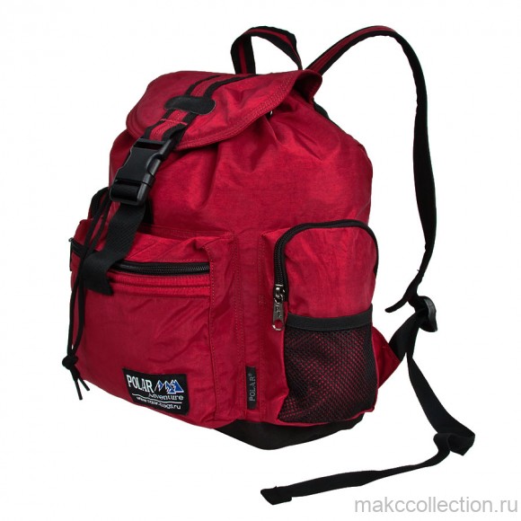 Городской рюкзак Polar П813 бордовый цвет