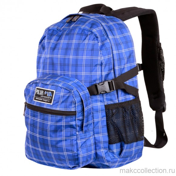 Городской рюкзак Polar П1573 синий цвет
