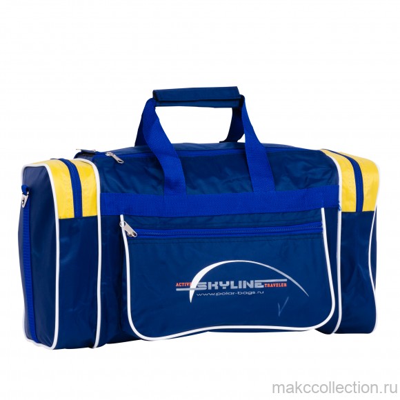 Спортивная сумка Polar Джонсон 6009с желтый с синим цвет